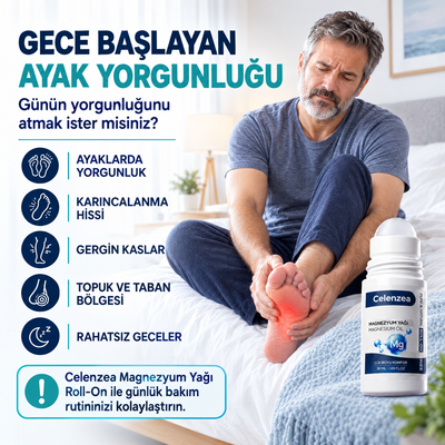 Celenzea Magnezyum Yağı Roll-On