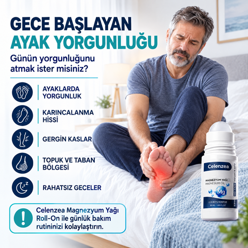 Celenzea Magnezyum Yağı Roll-On